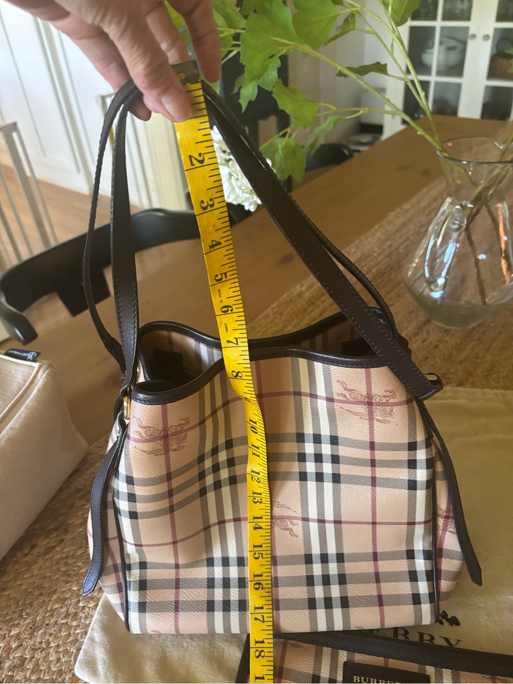 Burberry Haymarket tote - Picture 16 of 16